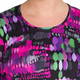 BEIGE LABEL ROUND NECK PRINT TOP