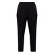 Beige Pull-On Technostretch Trousers Black