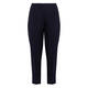 Beige Pull On Trousers Navy 