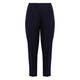 Beige Pull On Trousers Navy 