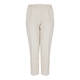BEIGE FULL LENGTH PULL ON ELASTICATED WAIST TROUSER