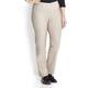 BEIGE NARROW LEG WARM TOUCH TROUSERS IN SAND