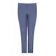 BEIGE NARROW LEG WARM TOUCH TROUSERS IN DENIM BLUE