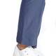 BEIGE NARROW LEG WARM TOUCH TROUSERS IN DENIM BLUE