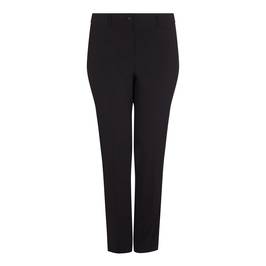 BEIGE BLACK TAILORED TROUSERS - Plus Size Collection