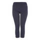 BEIGE LABEL NAVY PINSTRIPE STRETCH ANKLE GRAZER