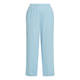 Beige Linen Pull On Trousers Sky Blue