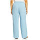 Beige Linen Pull On Trousers Sky Blue