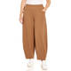 Beige Jersey Harem Pants Camel 