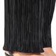 BEIGE LABEL BLACK CRYSTAL PLEATED JERSEY PULL ON TROUSERS 