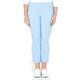 BEIGE label pale blue cropped Trousers