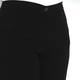 BEIGE BLACK CREPE CADY TROUSERS