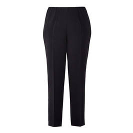 BEIGE SMART PULL-ON TROUSER BLACK - Plus Size Collection