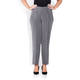 BEIGE SMART PULL-ON TROUSER GREY