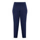 BEIGE PULL ON TROUSER FRONT CREASE NAVY