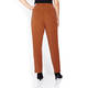 BEIGE PULL ON TROUSERS IN TOBACCO