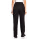 BEIGE STRAIGHT PULL-ON TROUSER BLACK