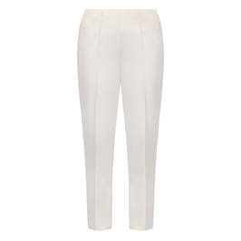 BEIGE PULL-ON TROUSER ECRU - Plus Size Collection