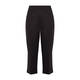 BEIGE 7/8 TROUSER PULL-ON BLACK