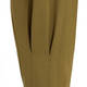 BEIGE STRETCH JERSEY TAPERED TROUSERS OLIVE