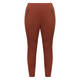 BEIGE STRETCH JERSEY PULL ON TROUSER CINNAMON