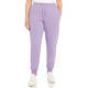 BEIGE COTTON JERSEY JOGGING TROUSERS LAVENDER 