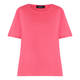 BEIGE COTTON T-SHIRT PINK