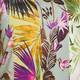BEIGE JERSEY TROPICAL PRINT SHIRT