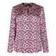 BEIGE GEOMETRIC PRINT TUNIC