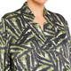 BEIGE TUNIC ABSTRACT PRINT OLIVE