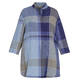 BEIGE MADRAS CHECK TUNIC INDIGO