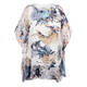 Godske Devoree Abstract Floral Tunic White