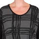 BEIGE LABEL JACQUARD FRONT TUNIC