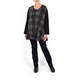BEIGE LABEL JACQUARD FRONT TUNIC