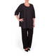 BEIGE LABEL WAVE TEXTURE TUNIC