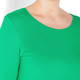 BEIGE LABEL GREEN ROUND NECK TUNIC