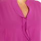 BEIGE TUNIC RUFFLE FRONT