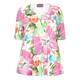 BEIGE LABEL FLORAL PRINT TUNIC 