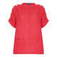 BEIGE LABEL CHEESECLOTH LINEN TUNIC RED
