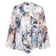 Godske Devoree Abstract Floral Twinset White