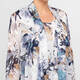 Godske Devoree Abstract Floral Twinset White
