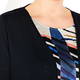 BEIGE LABEL CARDIGAN AND VEST SATIN INSERT TWINSET