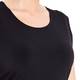 BEIGE JERSEY BLACK VEST 