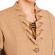 BEIGE BOILED WOOL WAISTCOAT CAMEL