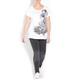 BEIGE LABEL CHARCOAL FADED SKINNY JEANS