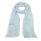 BEIGE label blue SCARF