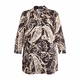 BEIGE PAISLEY PRINT SHIRT BROWN