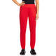 BEIGE STRETCH JERSEY TROUSERS RED 