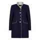 BEIGE label navy blue LONG JACKET