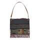 C.L TRADING ETHNIC PRINT SHOPPER BAG WITH TASSELS